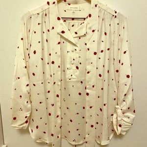 Chianti and Parker silk blouse